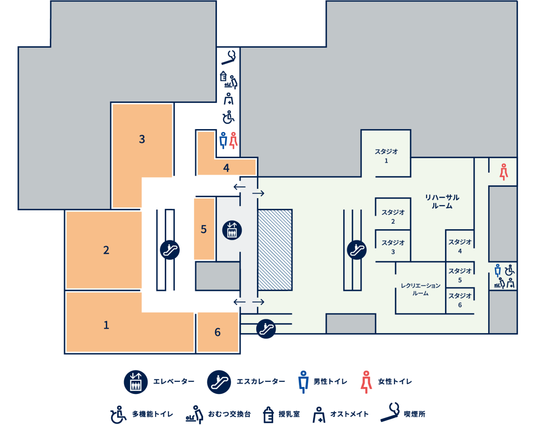 5f フロアマップ